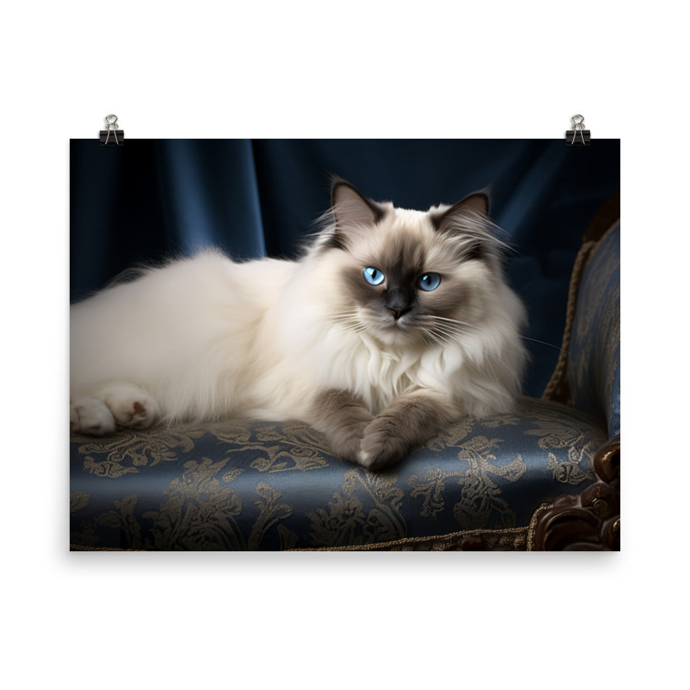 Birman Photo paper poster - PosterfyAI.com