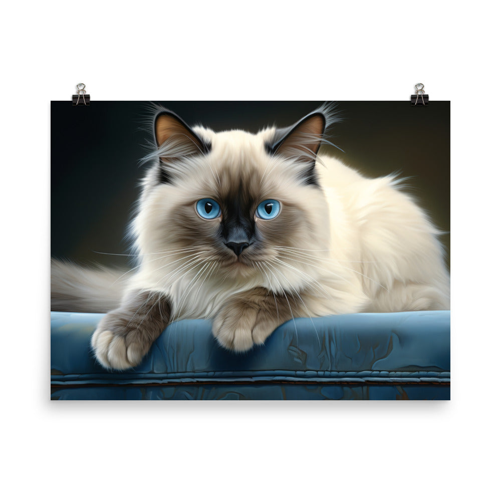 Birman Photo paper poster - PosterfyAI.com