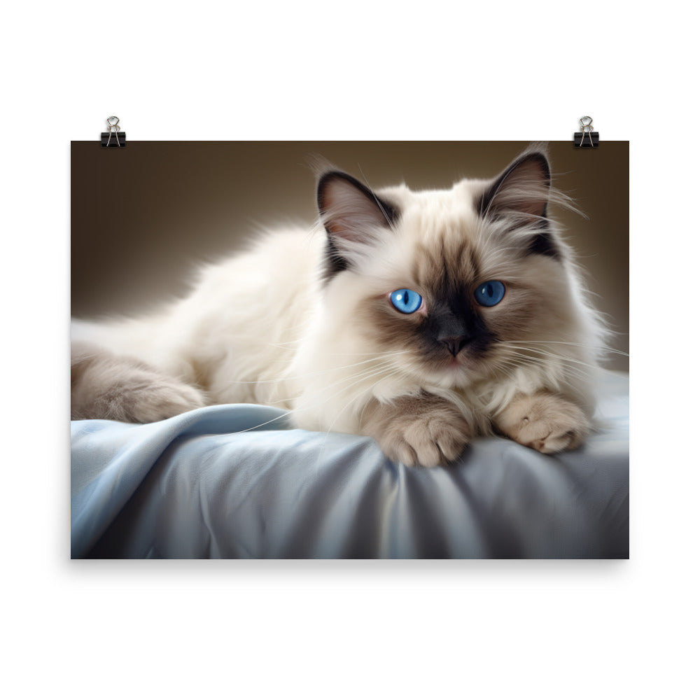 Birman Photo paper poster - PosterfyAI.com