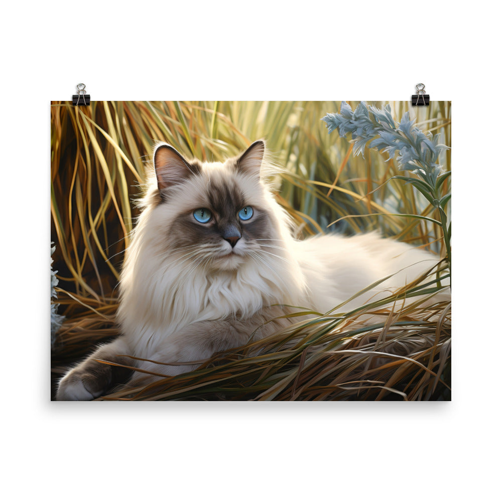 Birman Photo paper poster - PosterfyAI.com