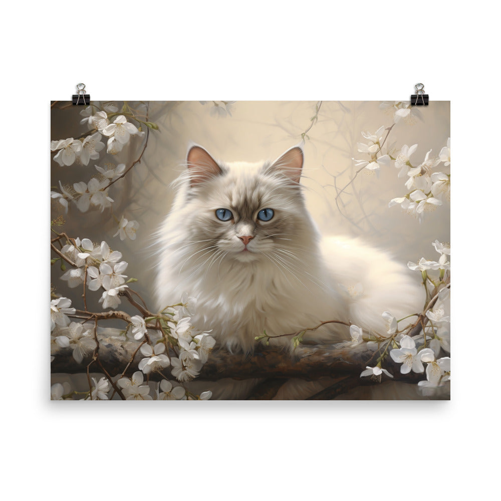 Birman Photo paper poster - PosterfyAI.com