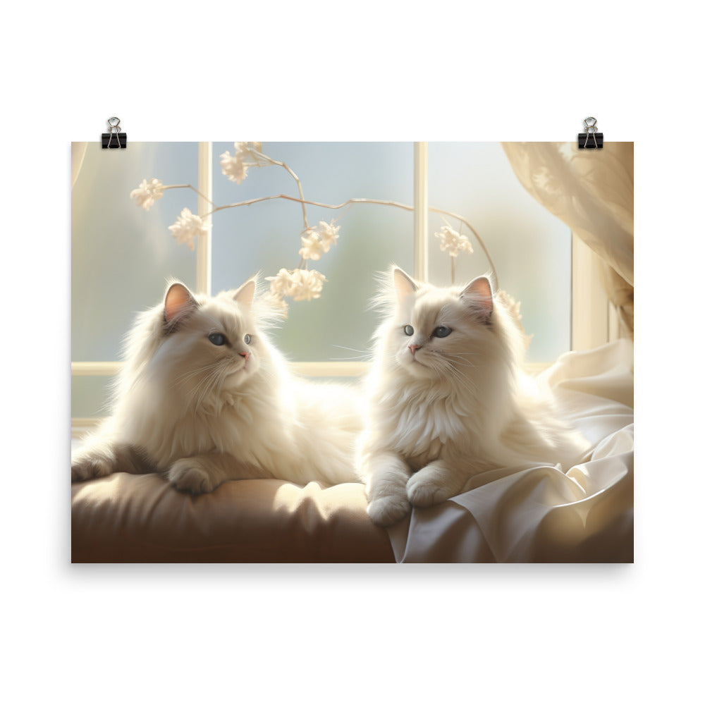 Birman Photo paper poster - PosterfyAI.com