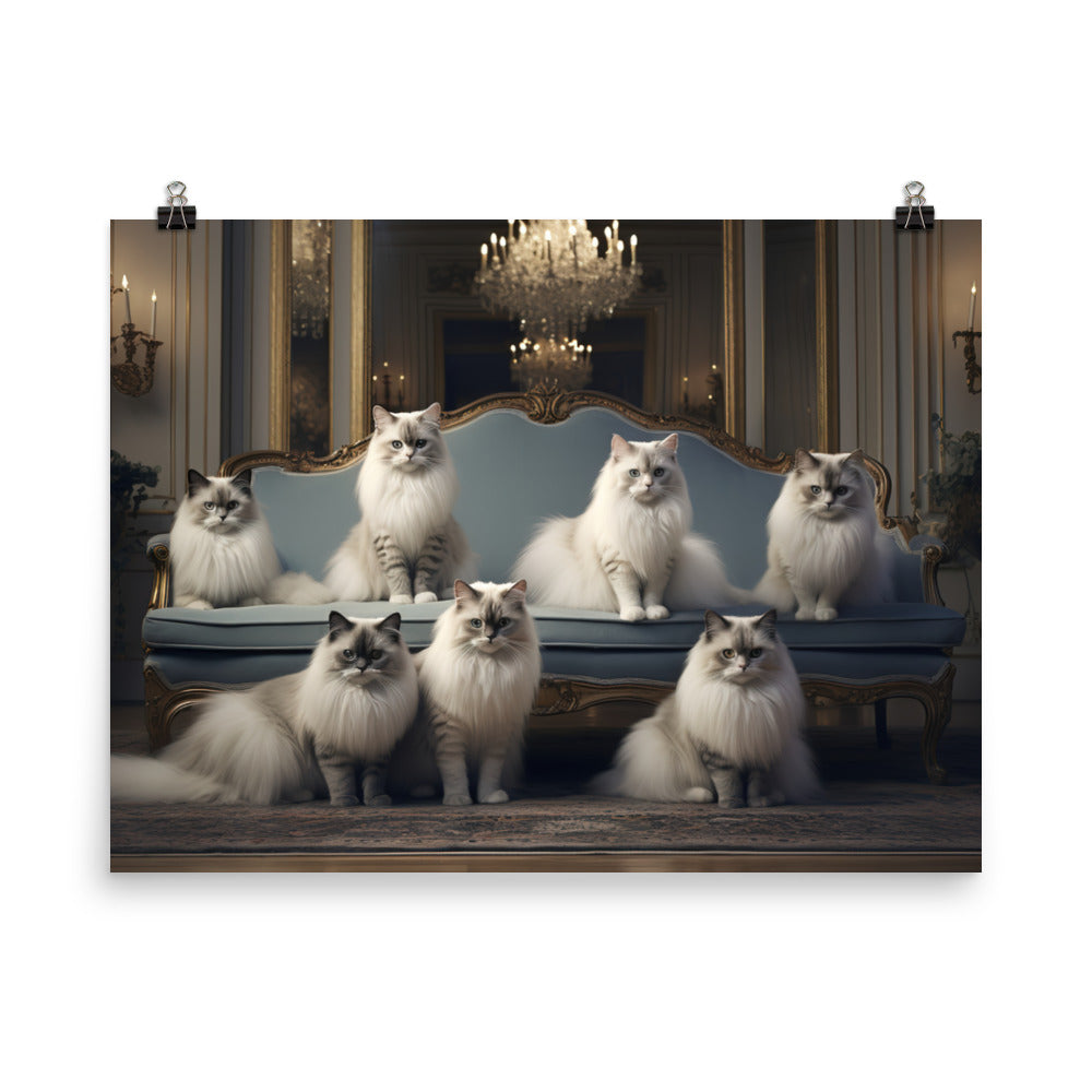 Birman Photo paper poster - PosterfyAI.com