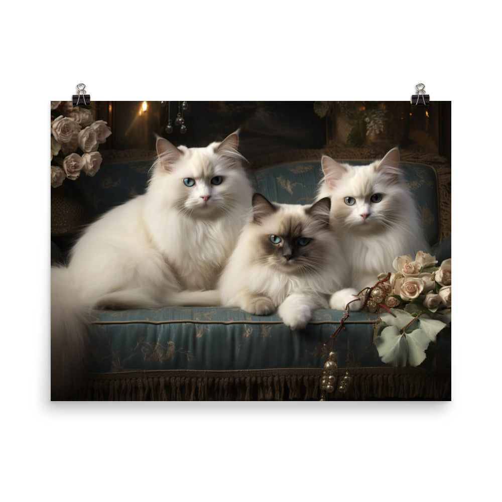 Birman Photo paper poster - PosterfyAI.com