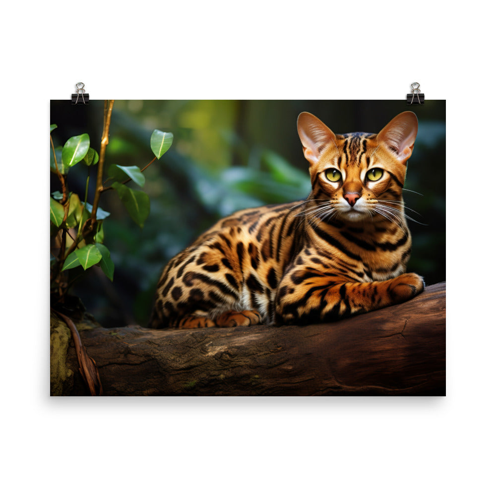 Bengal Photo paper poster - PosterfyAI.com