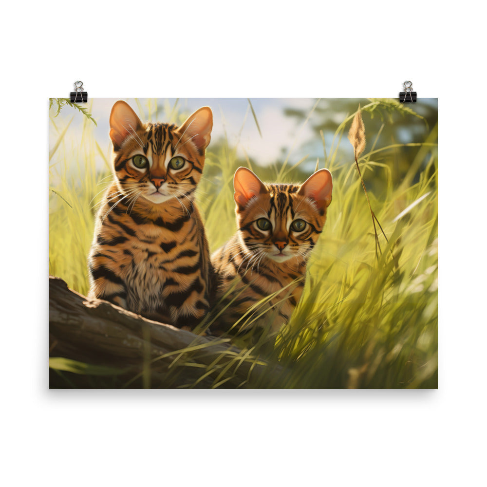 Bengal Photo paper poster - PosterfyAI.com