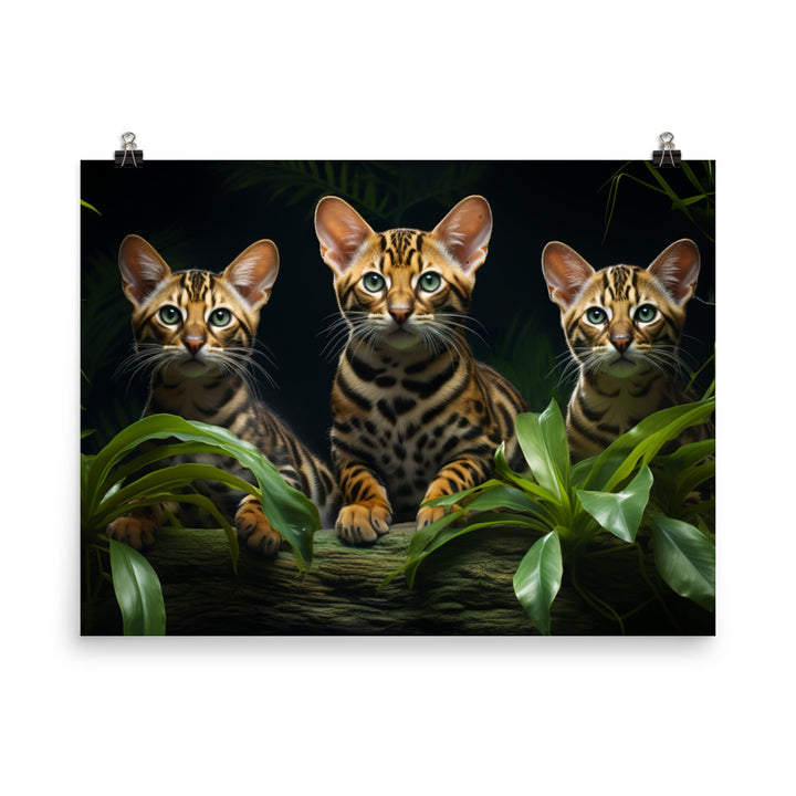 Bengal Photo paper poster - PosterfyAI.com