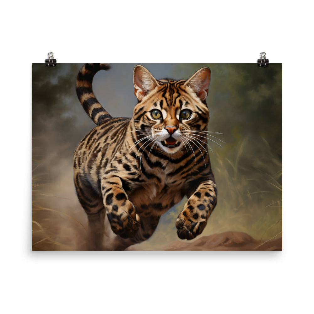 Bengal Photo paper poster - PosterfyAI.com