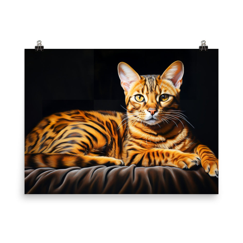 Bengal Photo paper poster - PosterfyAI.com