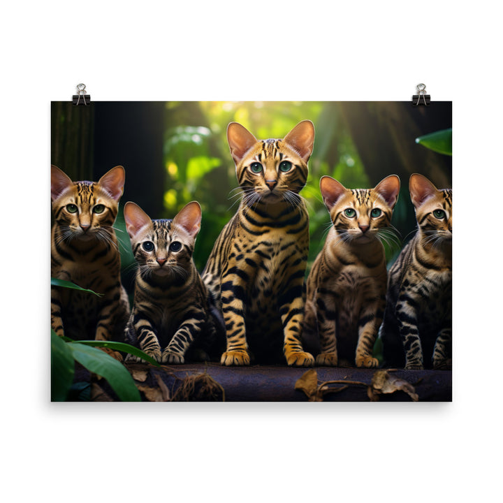 Bengal Photo paper poster - PosterfyAI.com