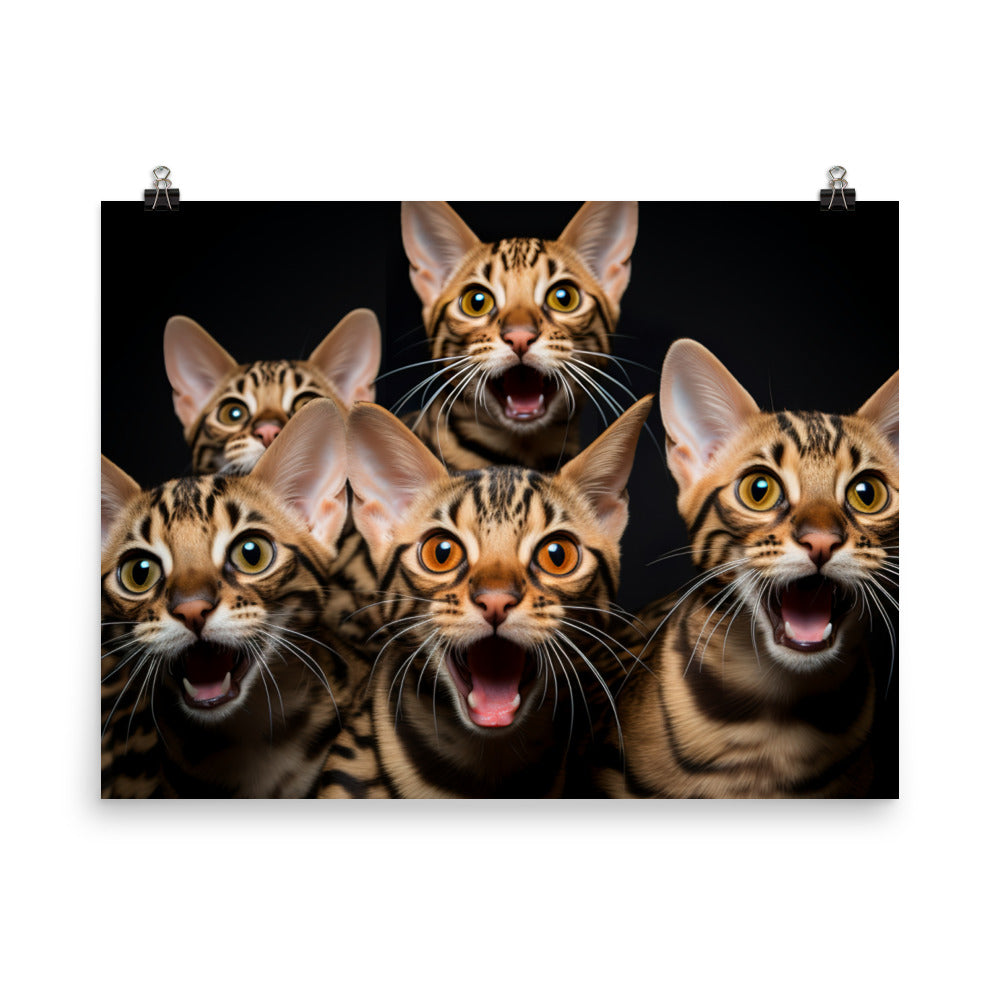 Bengal Photo paper poster - PosterfyAI.com