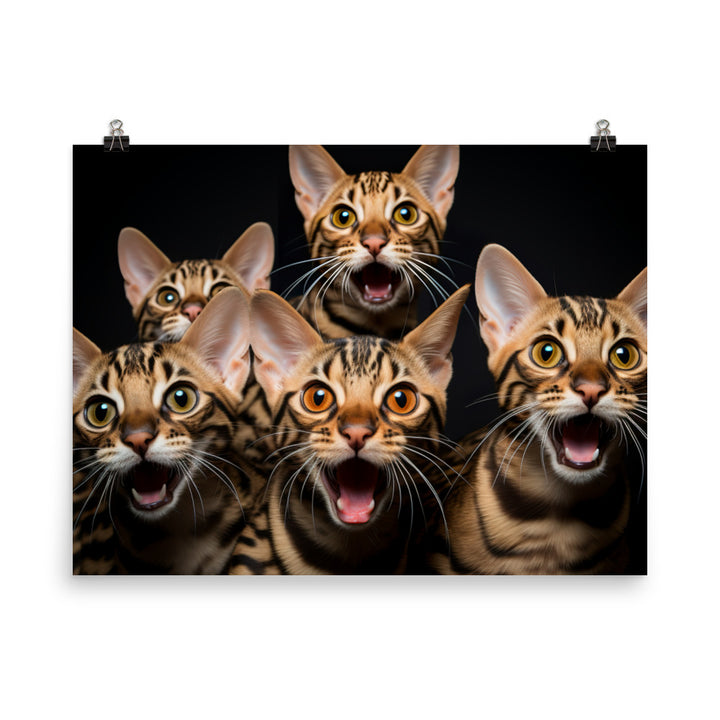 Bengal Photo paper poster - PosterfyAI.com