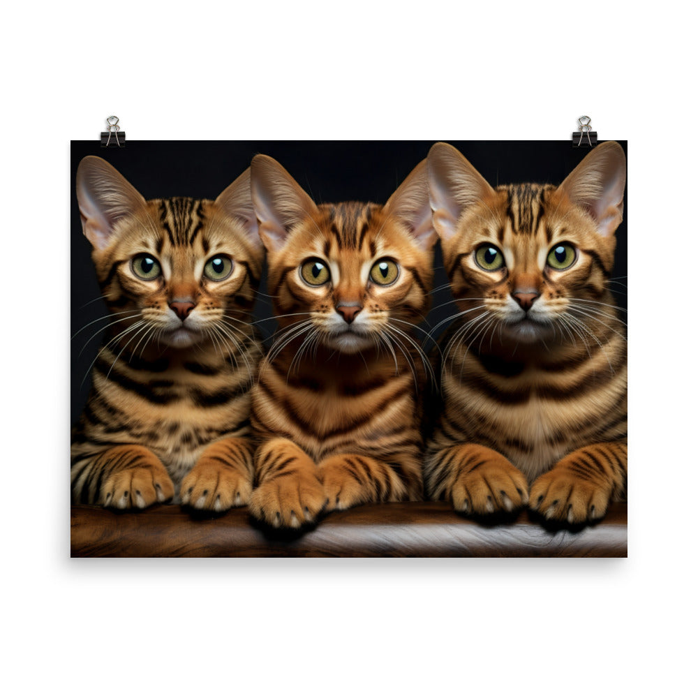 Bengal Photo paper poster - PosterfyAI.com