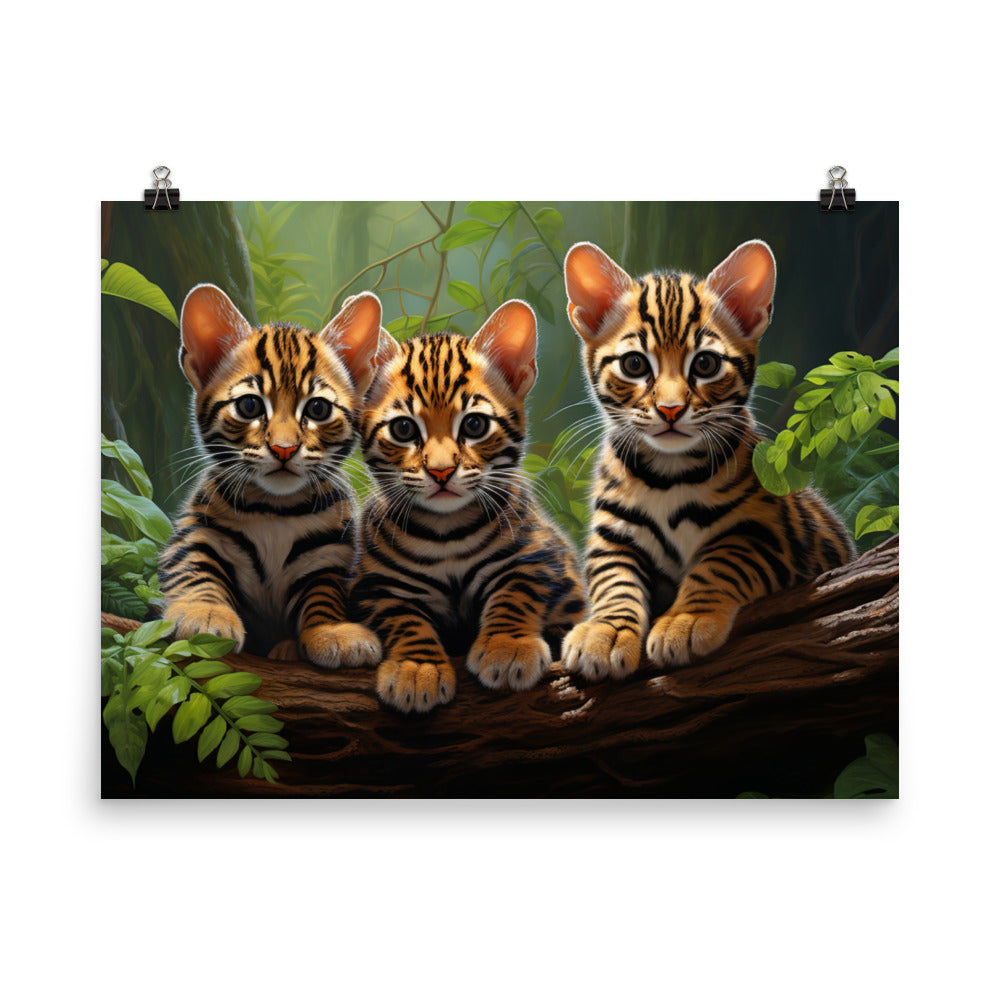 Bengal Photo paper poster - PosterfyAI.com