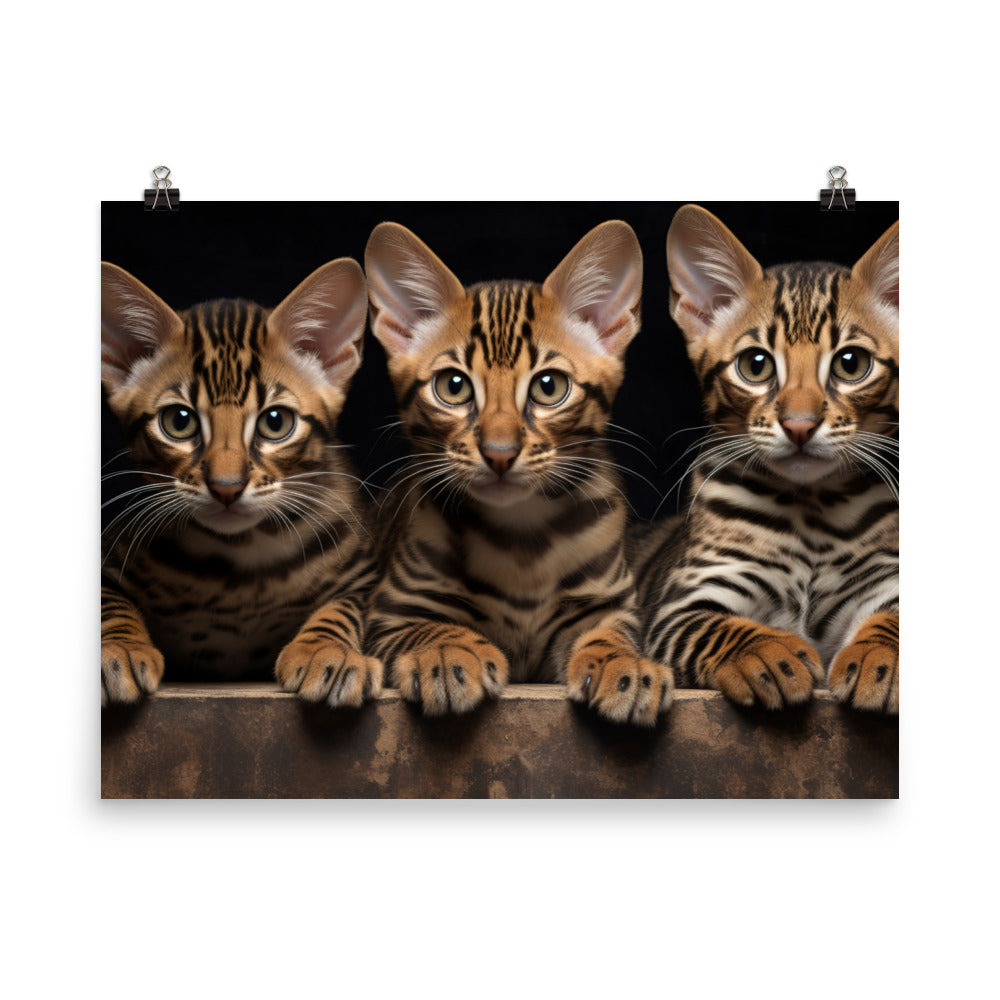 Bengal Photo paper poster - PosterfyAI.com