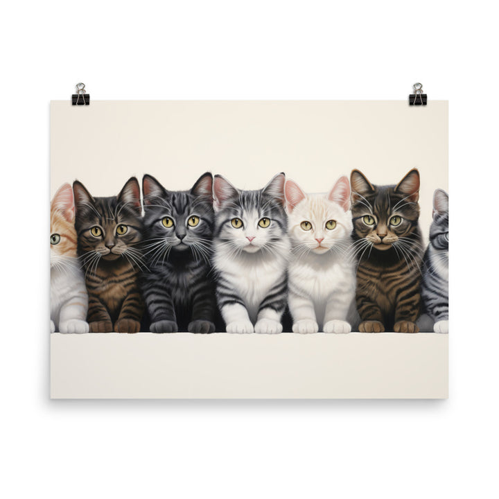 American Shorthair Photo paper poster - PosterfyAI.com