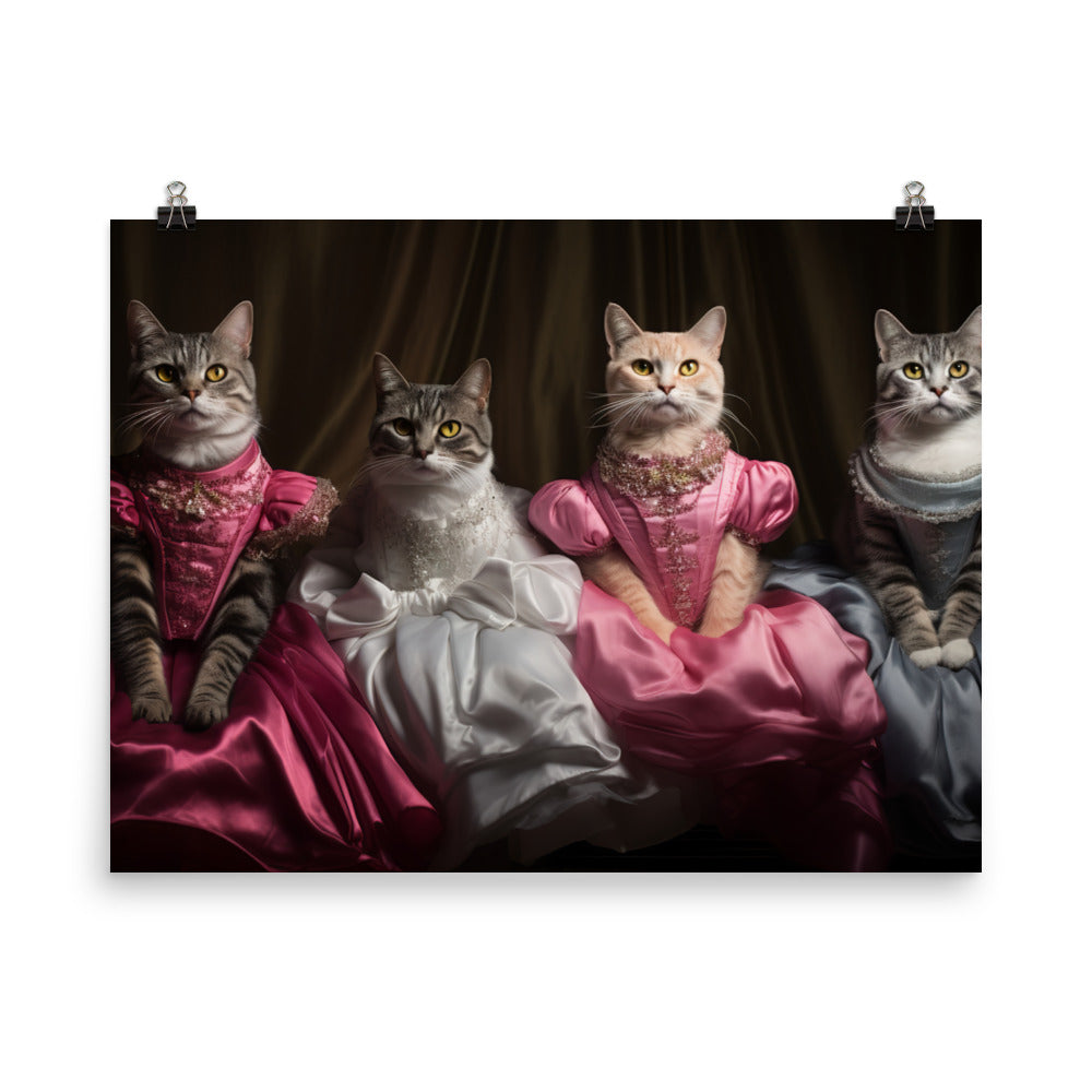 American Shorthair Photo paper poster - PosterfyAI.com