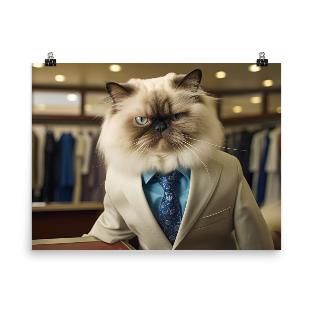 Himalayan Sales Consultant Photo paper poster - PosterfyAI.com