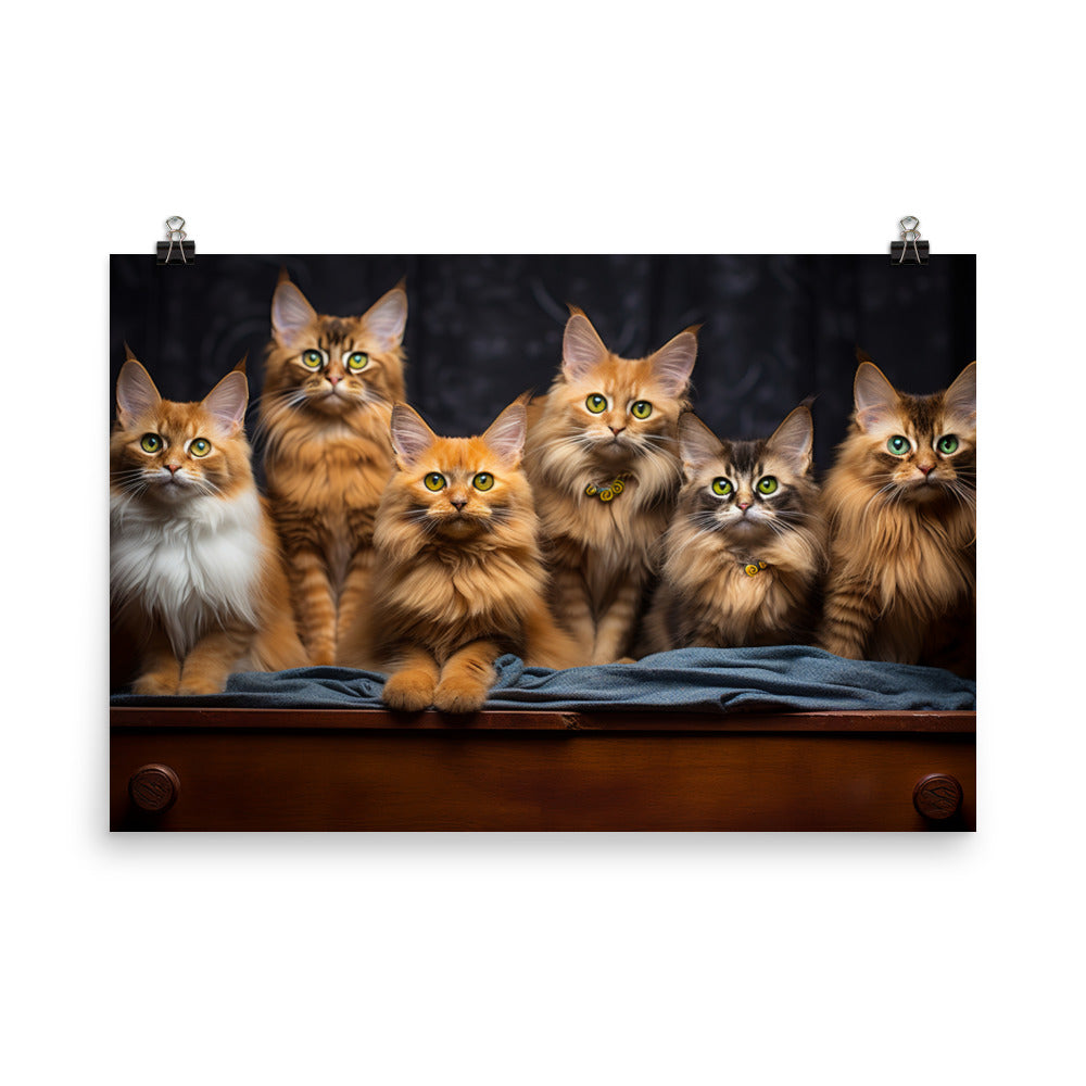 Somali Photo paper poster - PosterfyAI.com