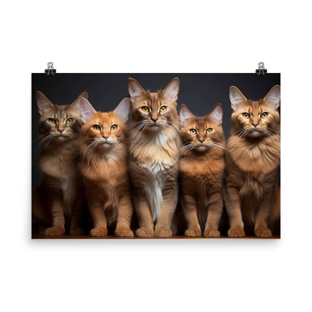 Somali Photo paper poster - PosterfyAI.com