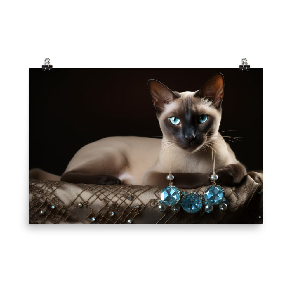 Tonkinese Photo paper poster - PosterfyAI.com