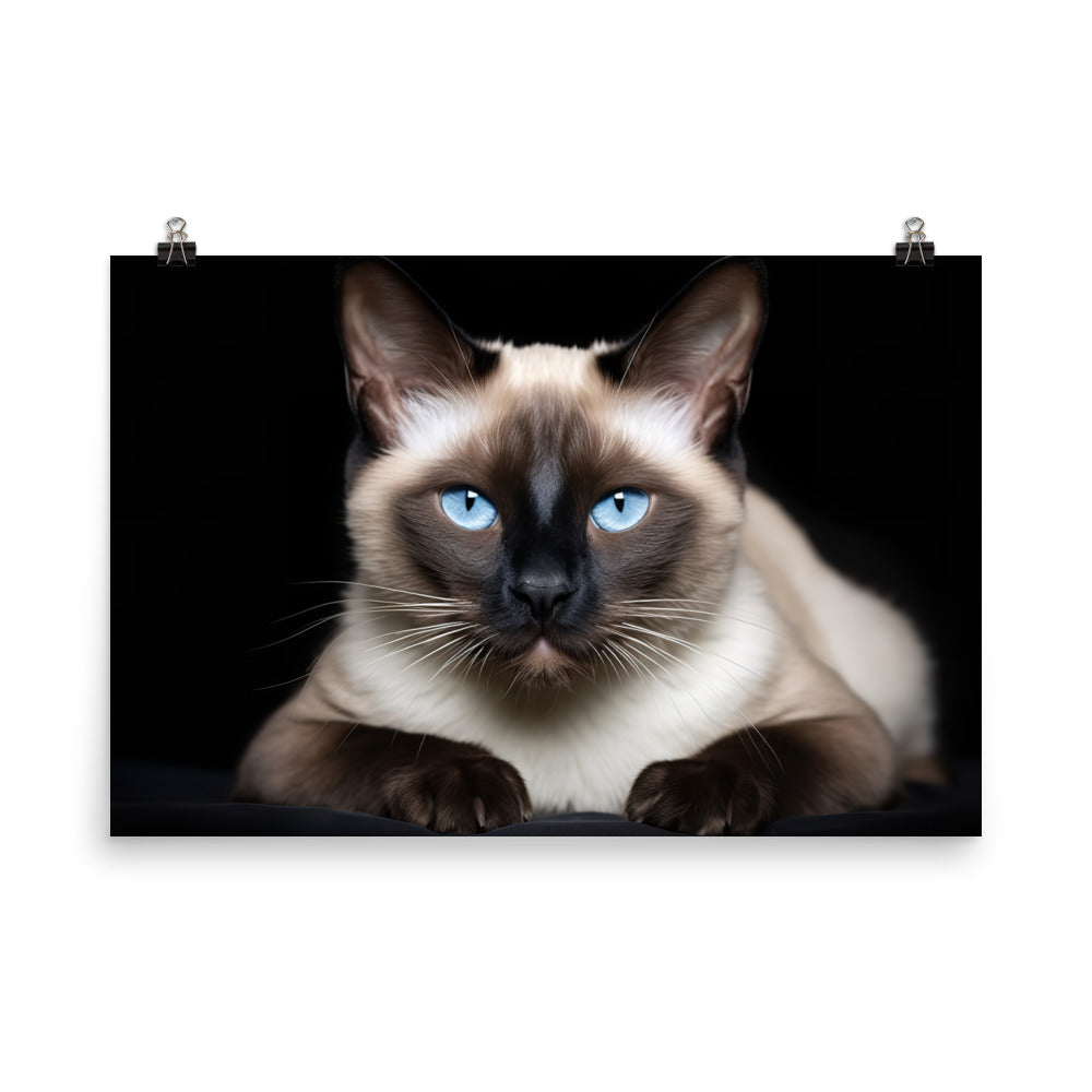 Siamese Photo paper poster - PosterfyAI.com