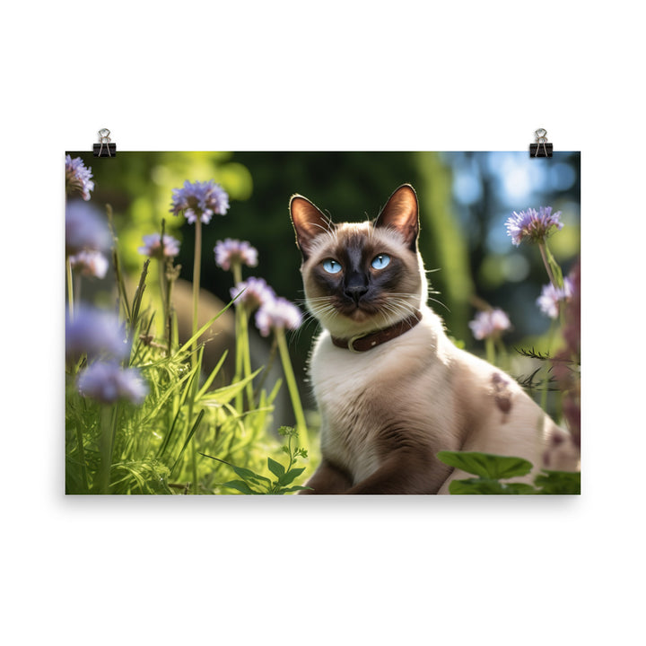 Siamese Photo paper poster - PosterfyAI.com