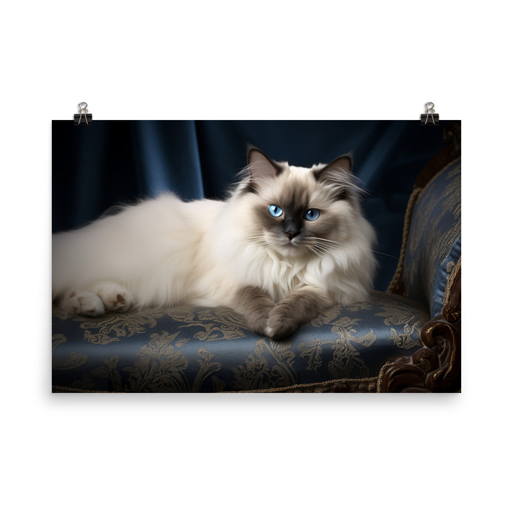 Birman Photo paper poster - PosterfyAI.com