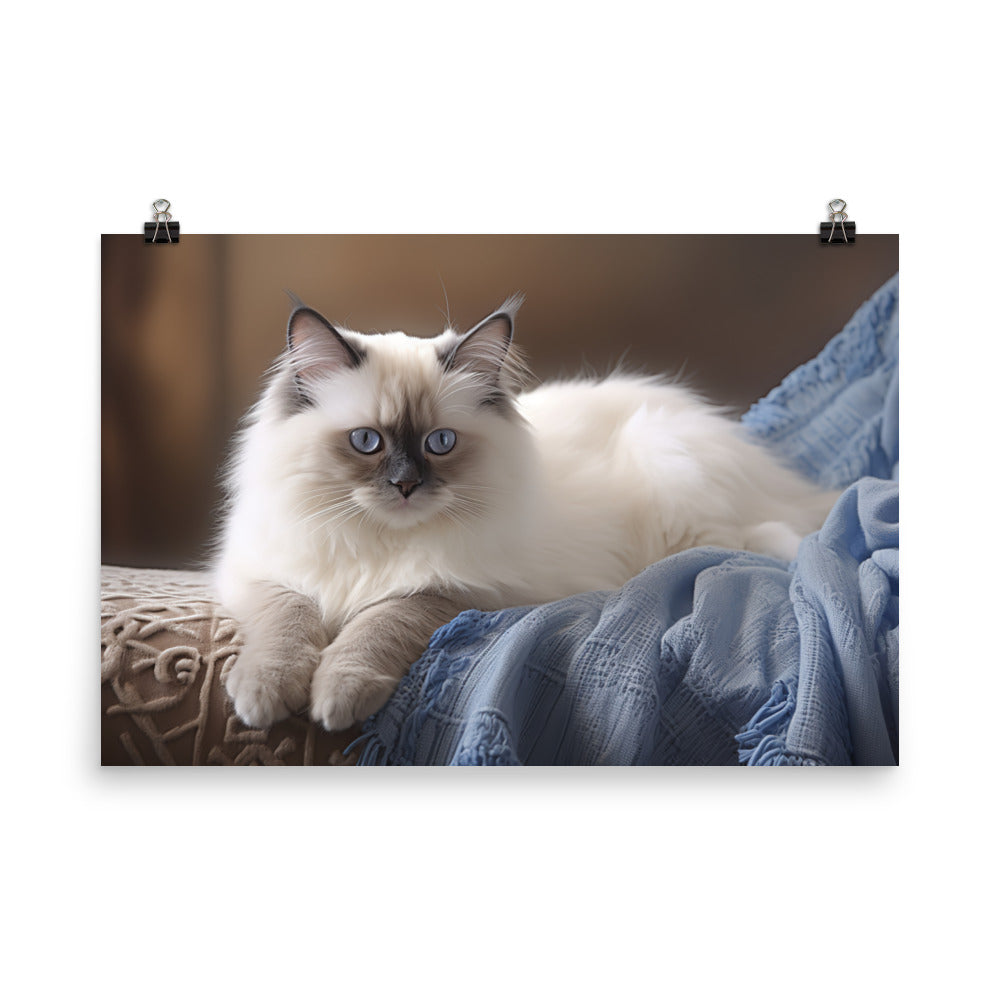 Birman Photo paper poster - PosterfyAI.com