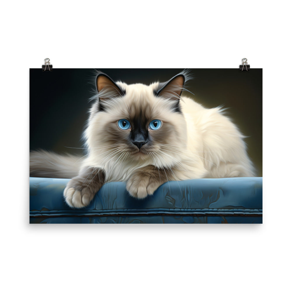 Birman Photo paper poster - PosterfyAI.com