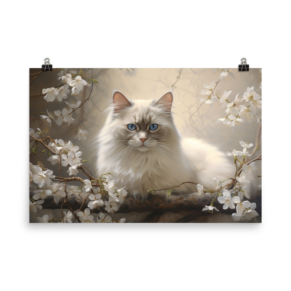 Birman Photo paper poster - PosterfyAI.com