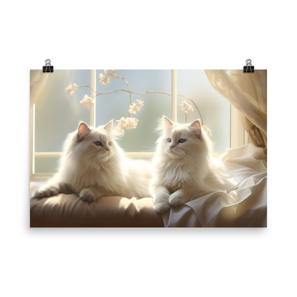 Birman Photo paper poster - PosterfyAI.com