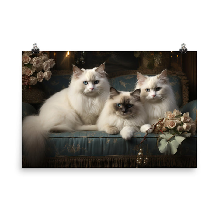 Birman Photo paper poster - PosterfyAI.com