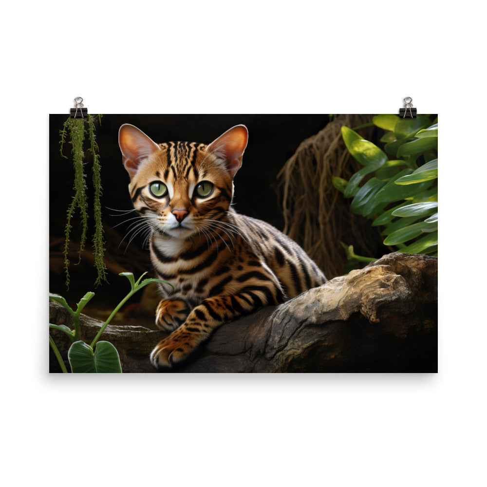 Bengal Photo paper poster - PosterfyAI.com