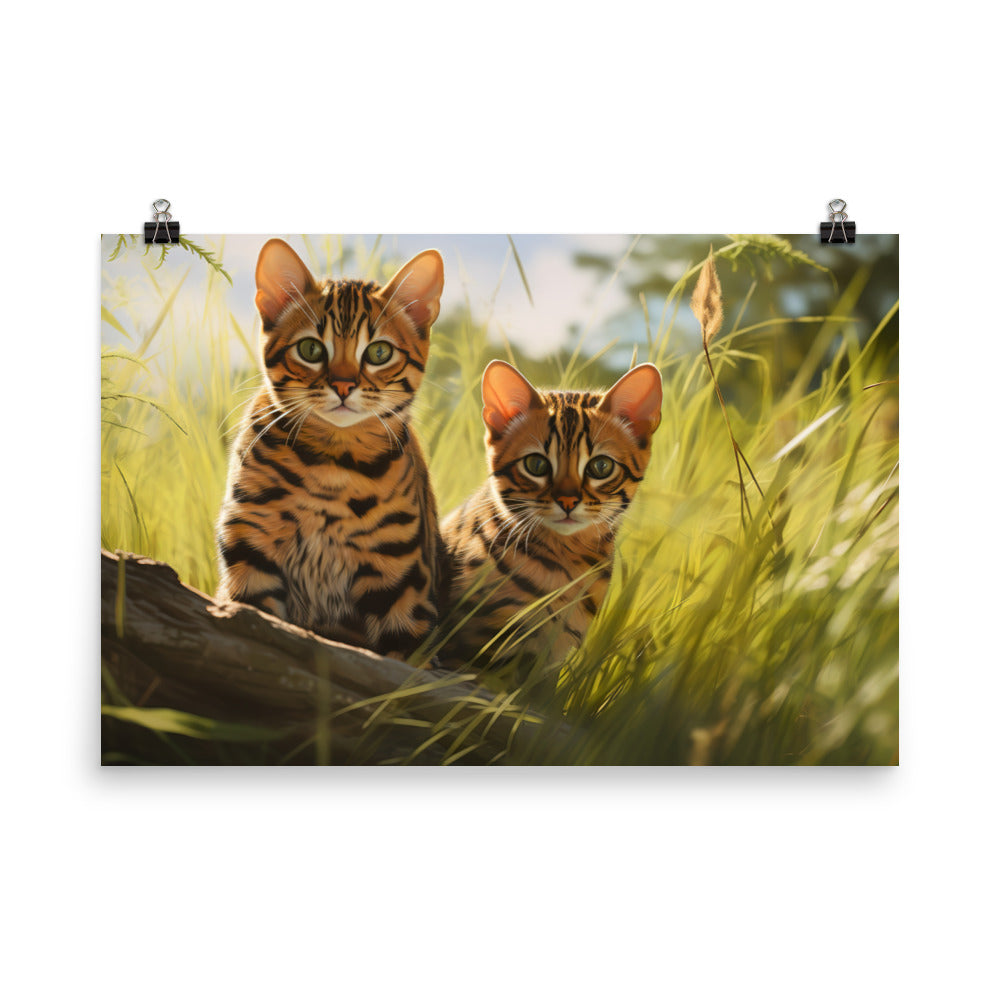 Bengal Photo paper poster - PosterfyAI.com