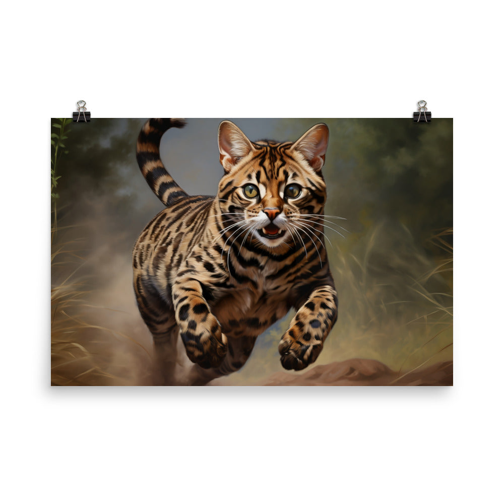 Bengal Photo paper poster - PosterfyAI.com