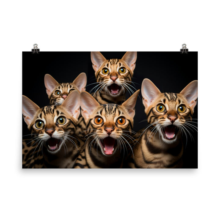 Bengal Photo paper poster - PosterfyAI.com