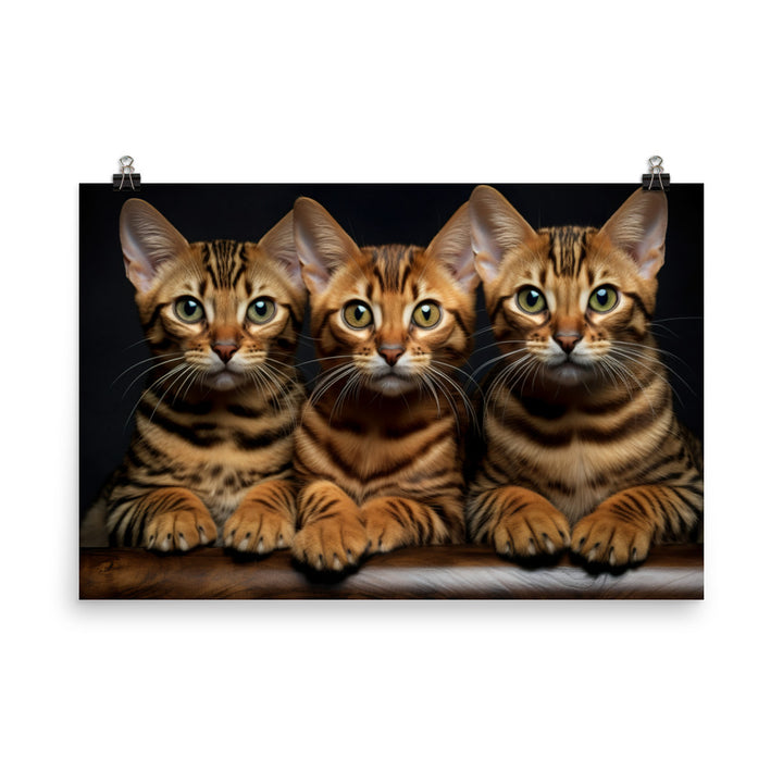 Bengal Photo paper poster - PosterfyAI.com