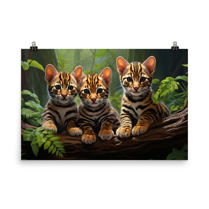 Bengal Photo paper poster - PosterfyAI.com
