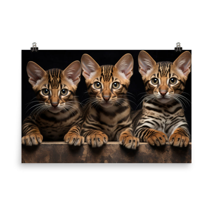 Bengal Photo paper poster - PosterfyAI.com