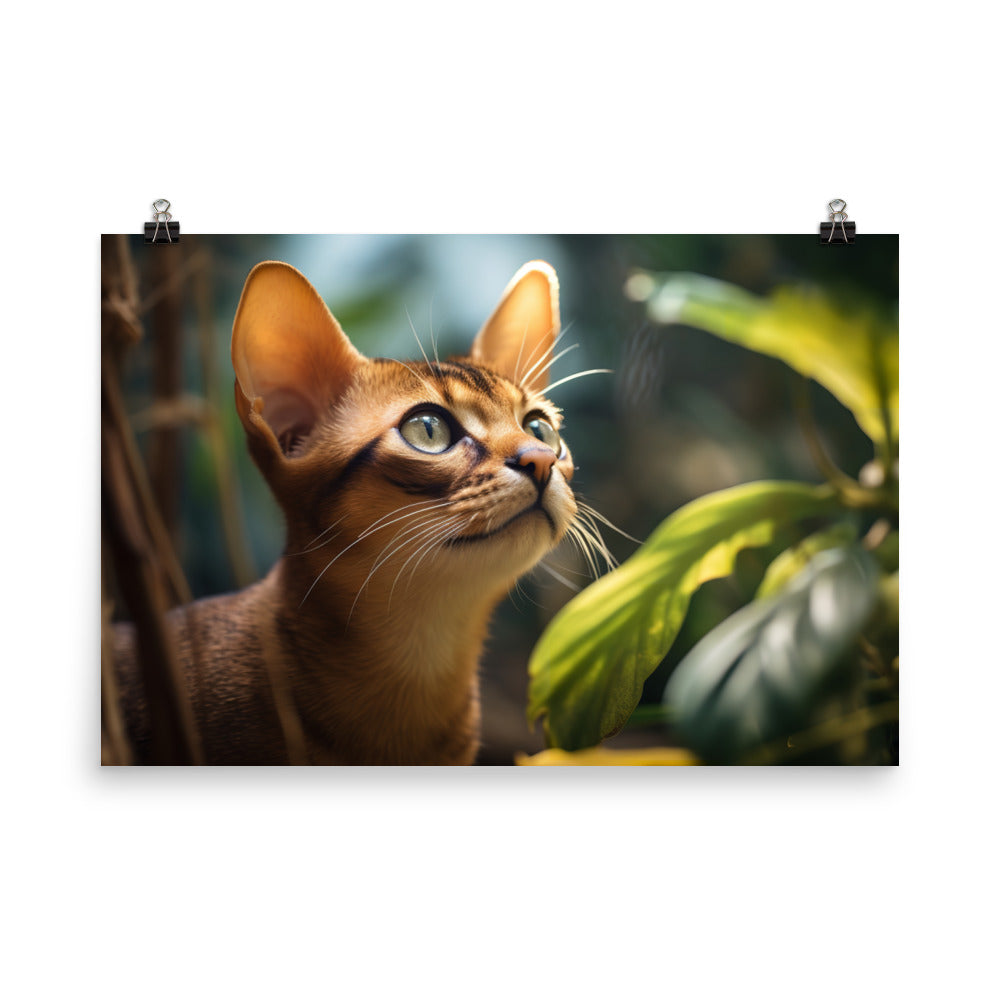 Abyssinian Photo paper poster - PosterfyAI.com