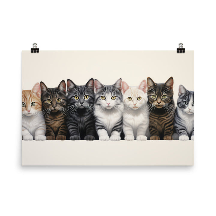 American Shorthair Photo paper poster - PosterfyAI.com