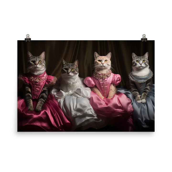 American Shorthair Photo paper poster - PosterfyAI.com