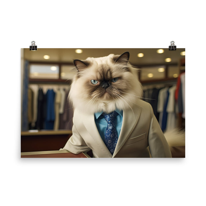 Himalayan Sales Consultant Photo paper poster - PosterfyAI.com
