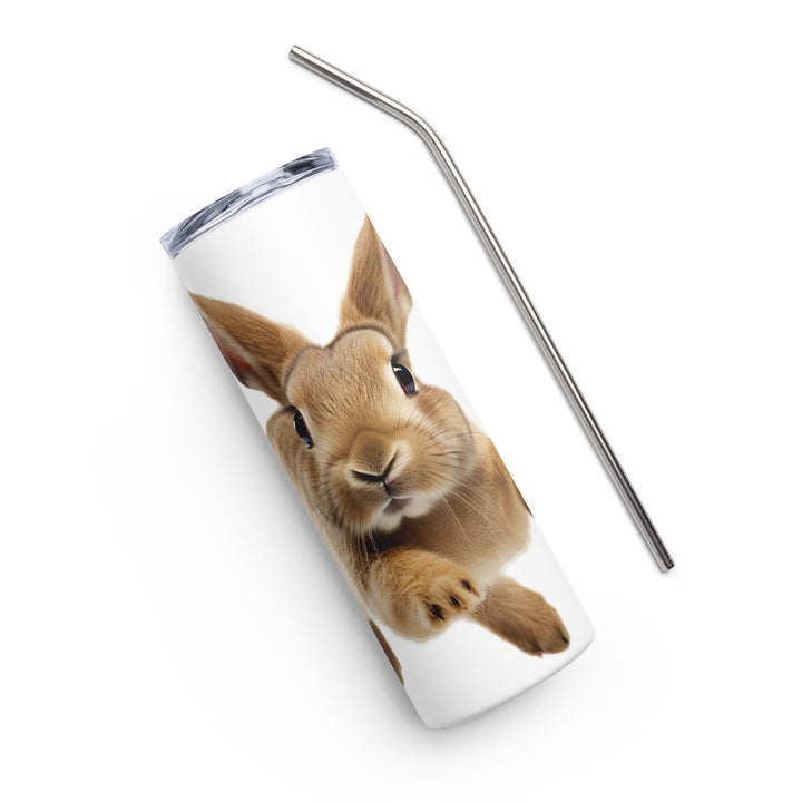 Tan Bunny Tumbler