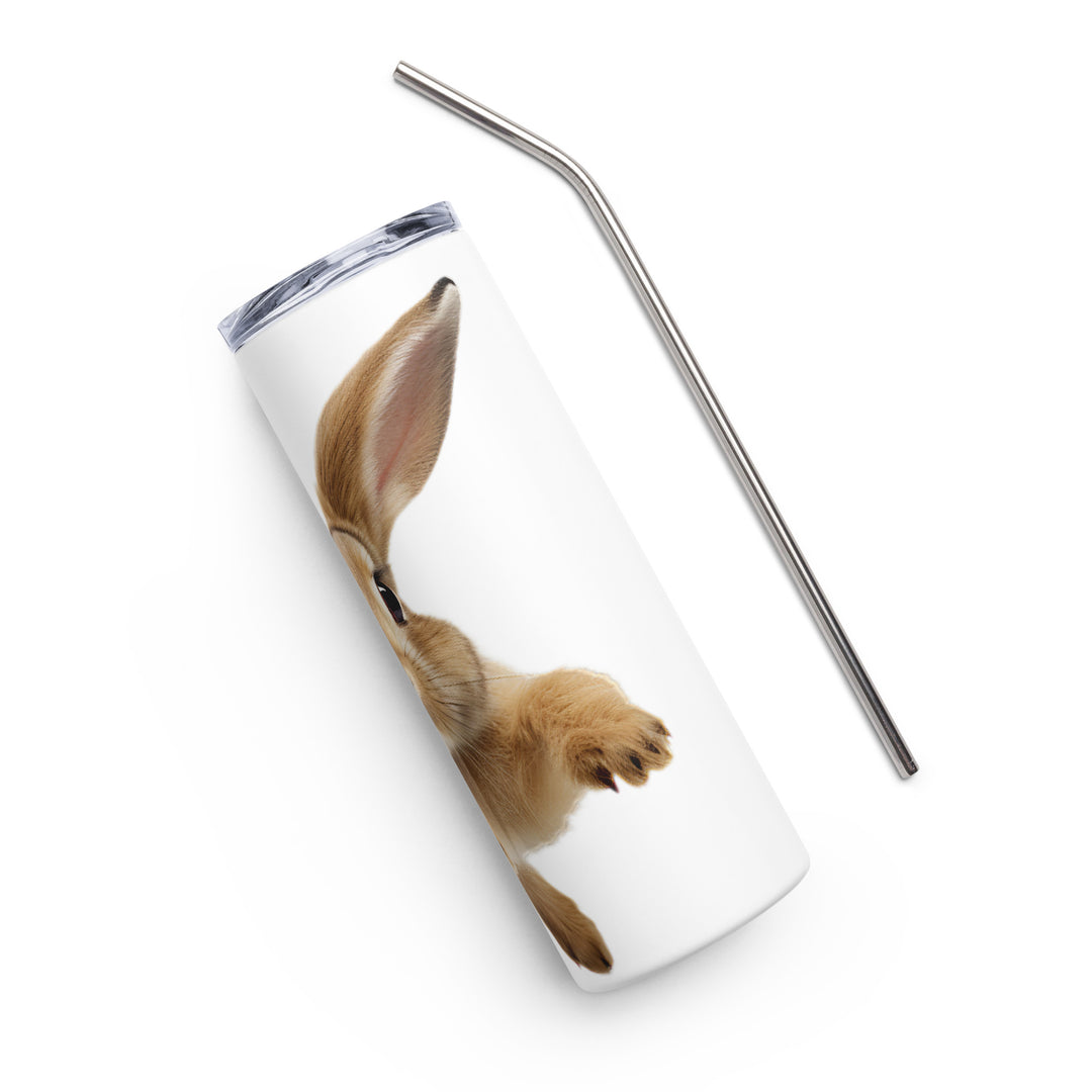 Tan Bunny Tumbler