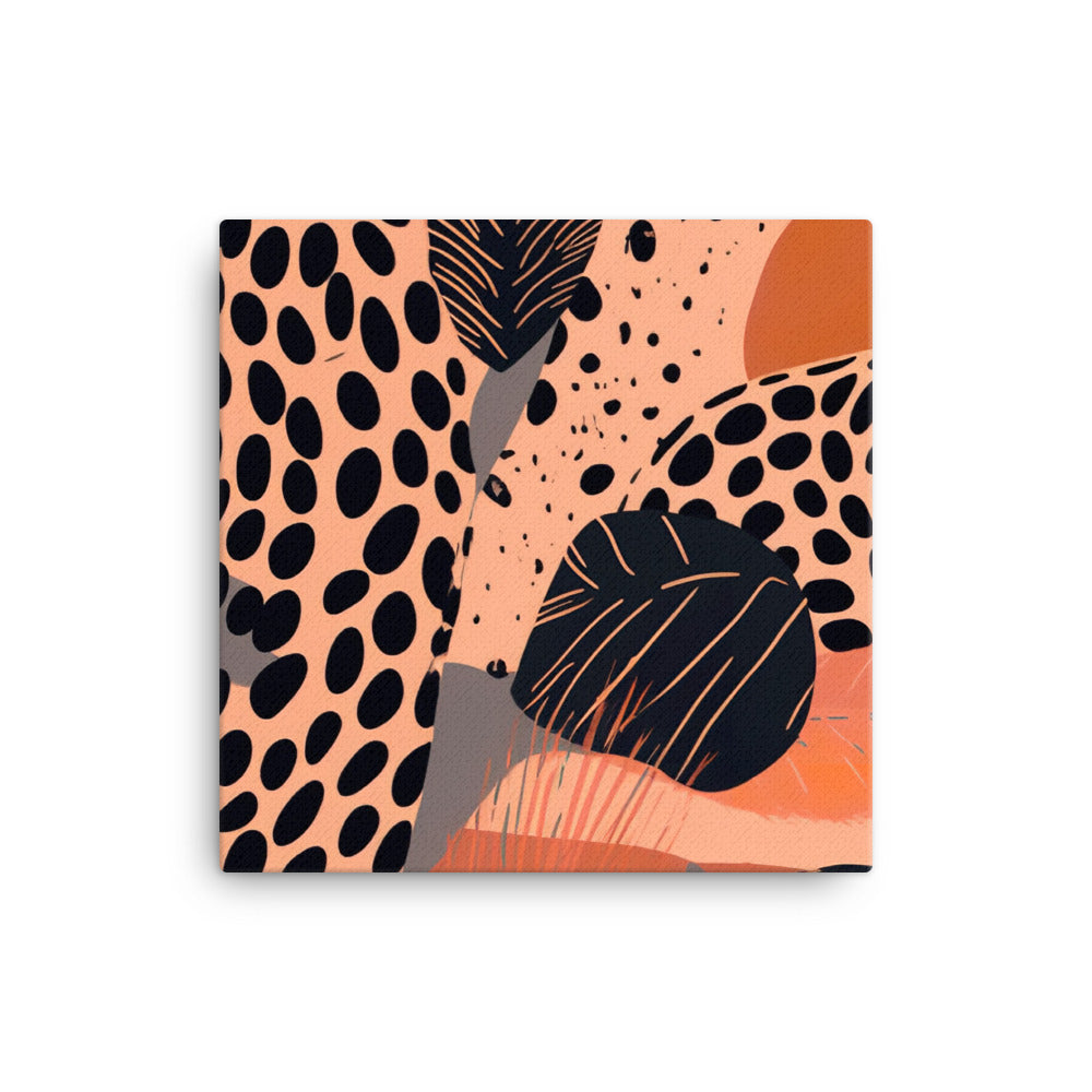 Animal print Pattern canvas - Posterfy.AI