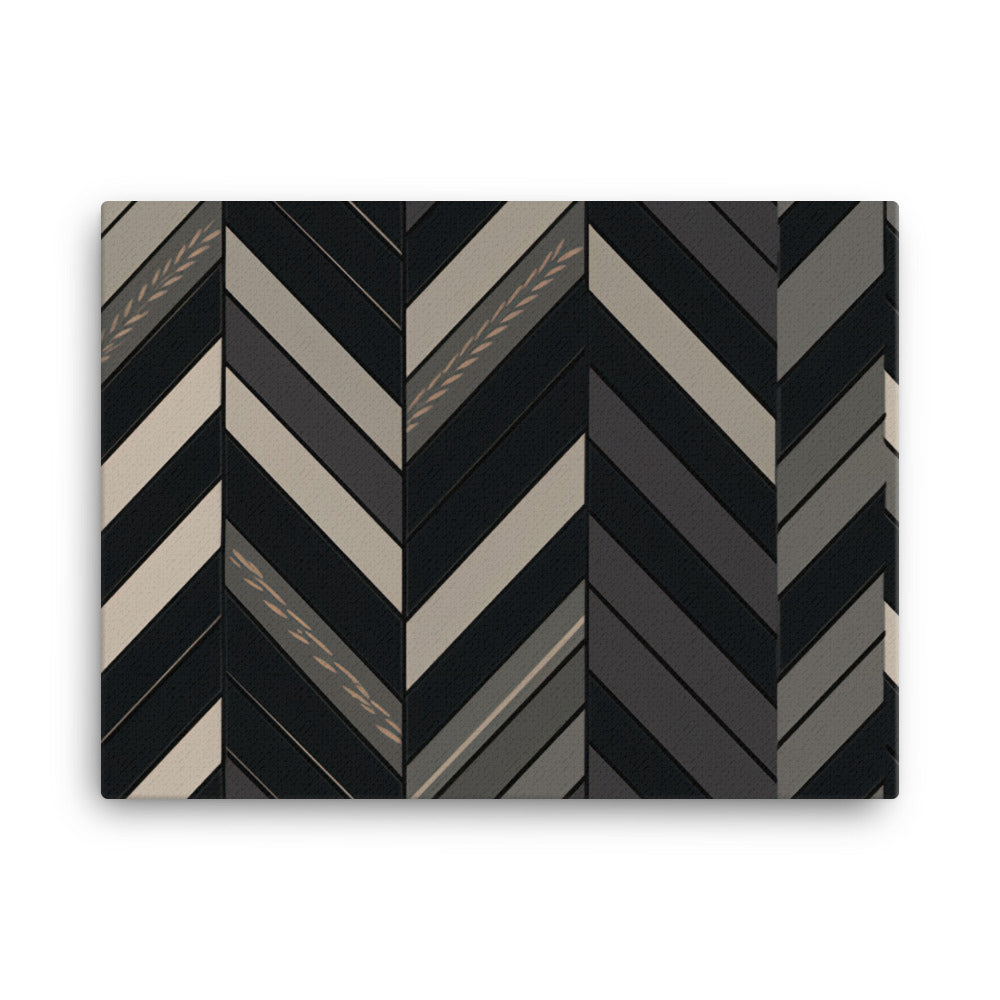 Herringbone Pattern canvas - Posterfy.AI