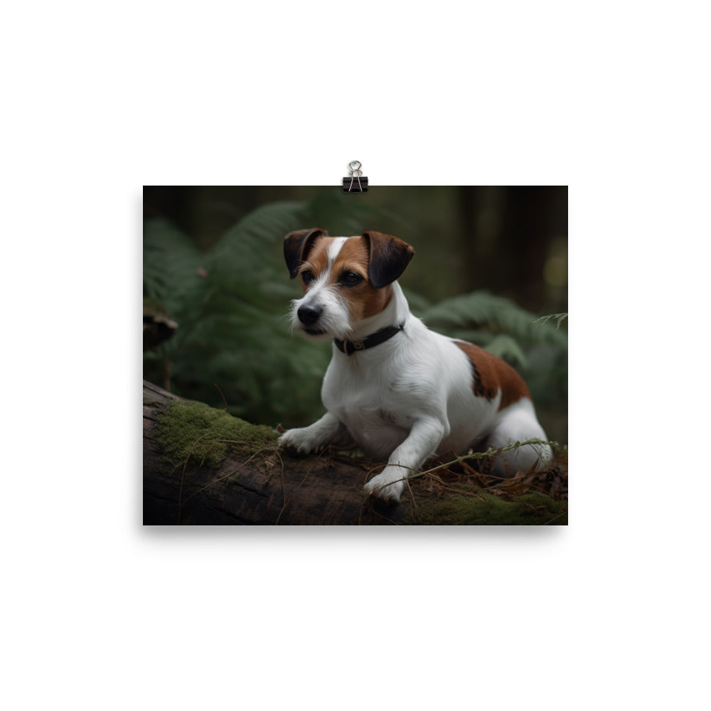 Loyal Jack Russell Terrier photo paper poster - Posterfy.AI