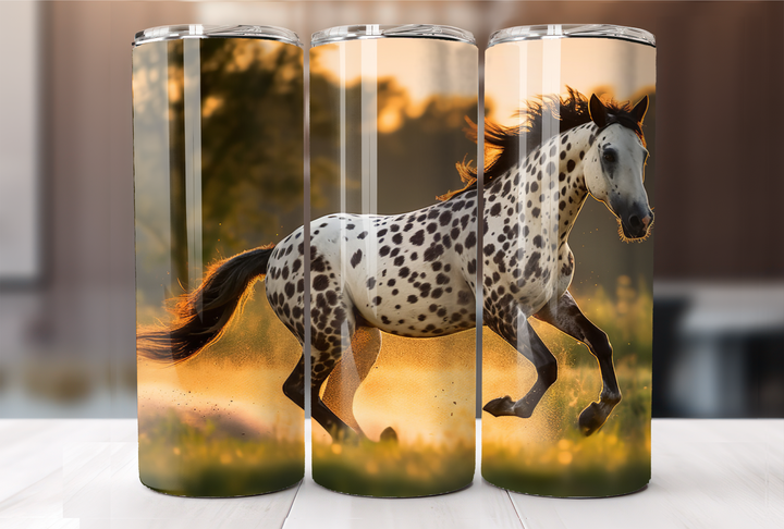 Appaloosa Stallion Tumbler